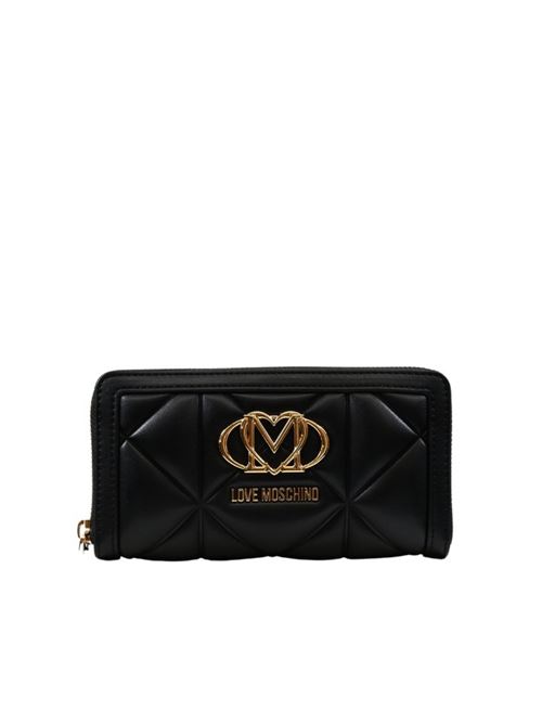 Embossed portafoglio LOVE MOSCHINO | JC5644PP0NLC0000